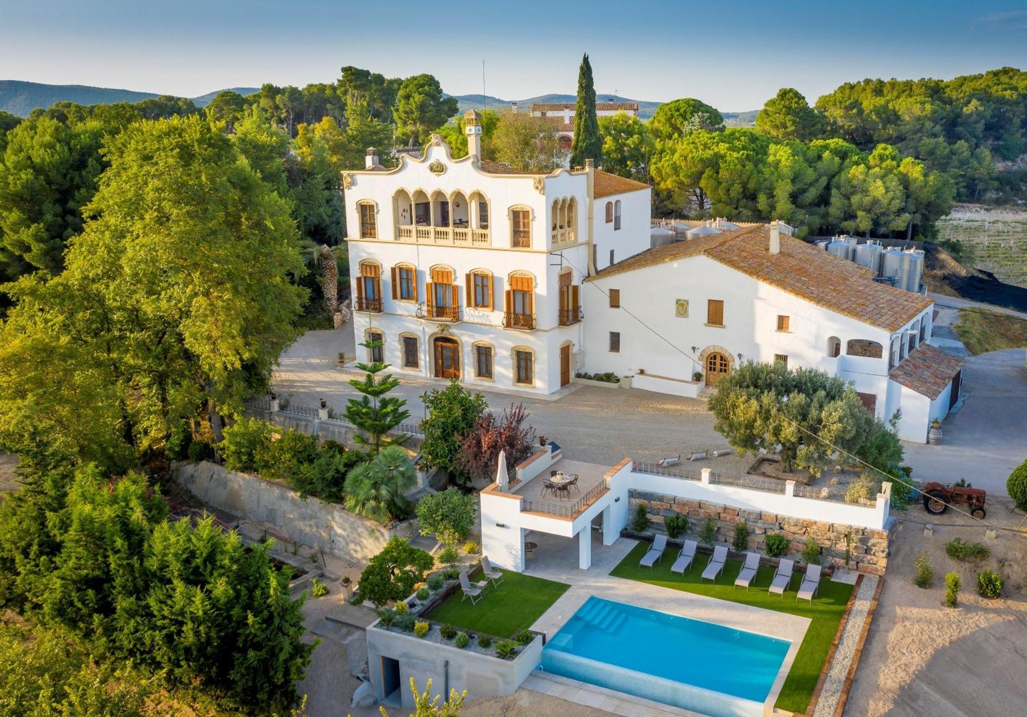 Bed and Breakfast Bolet Casa Modernista Castellvi de la Marca Esterno foto
